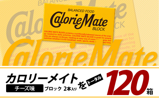 【6回定期便】≪チーズ味≫ カロリーメイトブロック 2本入り 計20箱 ×6回 合計120箱【徳島 那賀 大塚製薬 カロリーメイト チーズ ビタミン ミネラル たんぱく質 脂質 糖質 5大栄養素 バランス栄養食 栄養補給 仕事 勉強 スポーツ 防災 災害 地震 非常食 常備食 備蓄 受験 受験応援 新生活】MS-5-6-cheese