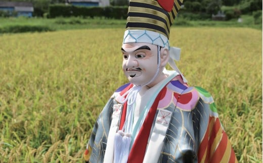 源流の郷　赤松のお米　新米9月発送「赤松大田楽奉納米」コシヒカリ玄米30キロ