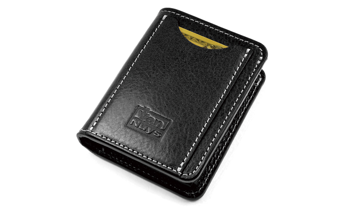 VanNuys カードが30枚〜40枚程度入る小さい財布 ビンテージブラック