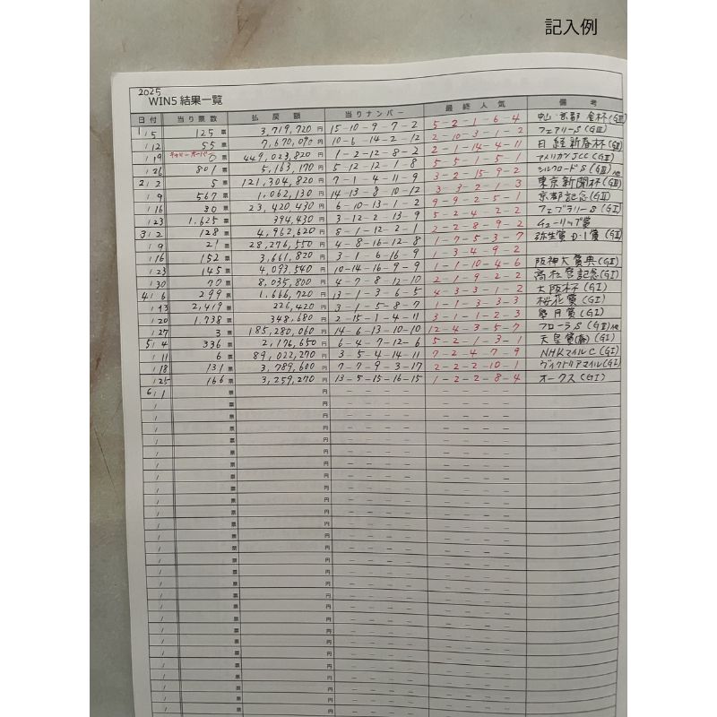 ko-nichi-do KEIBA-note