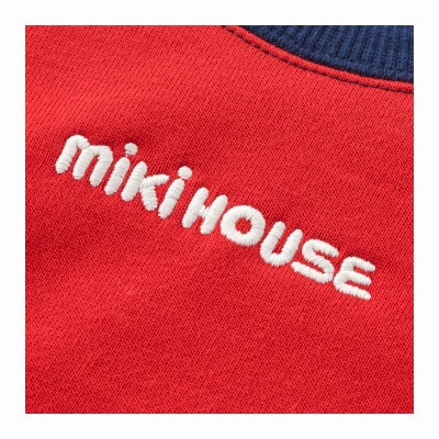 ミキハウス　バックロゴトレーナー 130cm【1617609】