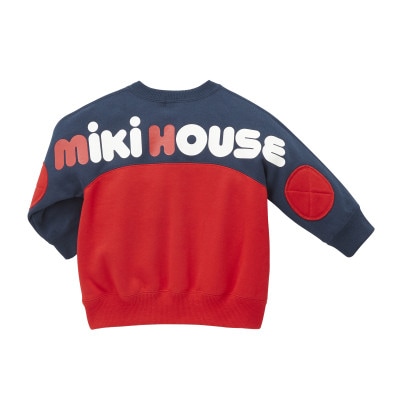 ミキハウス　バックロゴトレーナー 130cm【1617609】