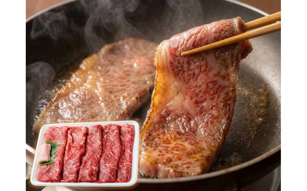 厳選黒毛和牛赤身スライス定期便6か月500g