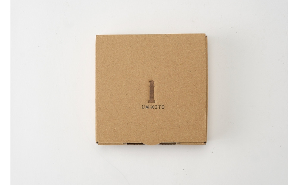 槙塚鉄工所 UMIKOTO 灯台 ブローチ2点セット （高松 赤灯台と高松市の地形）