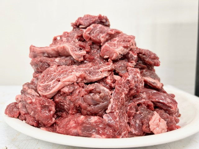 オリジナルスパイスで仕上げた　厚切り牛ハラミ　2000g（500ｇ×4Ｐ）