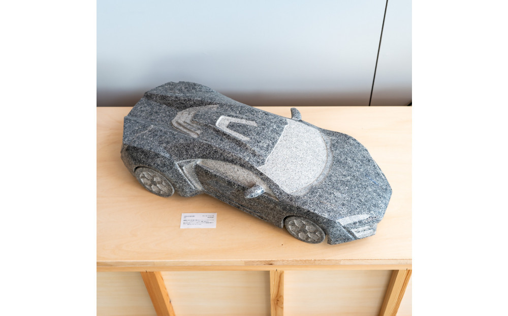 1/8スケール 庵治石モデルカー（オーダーメイド）