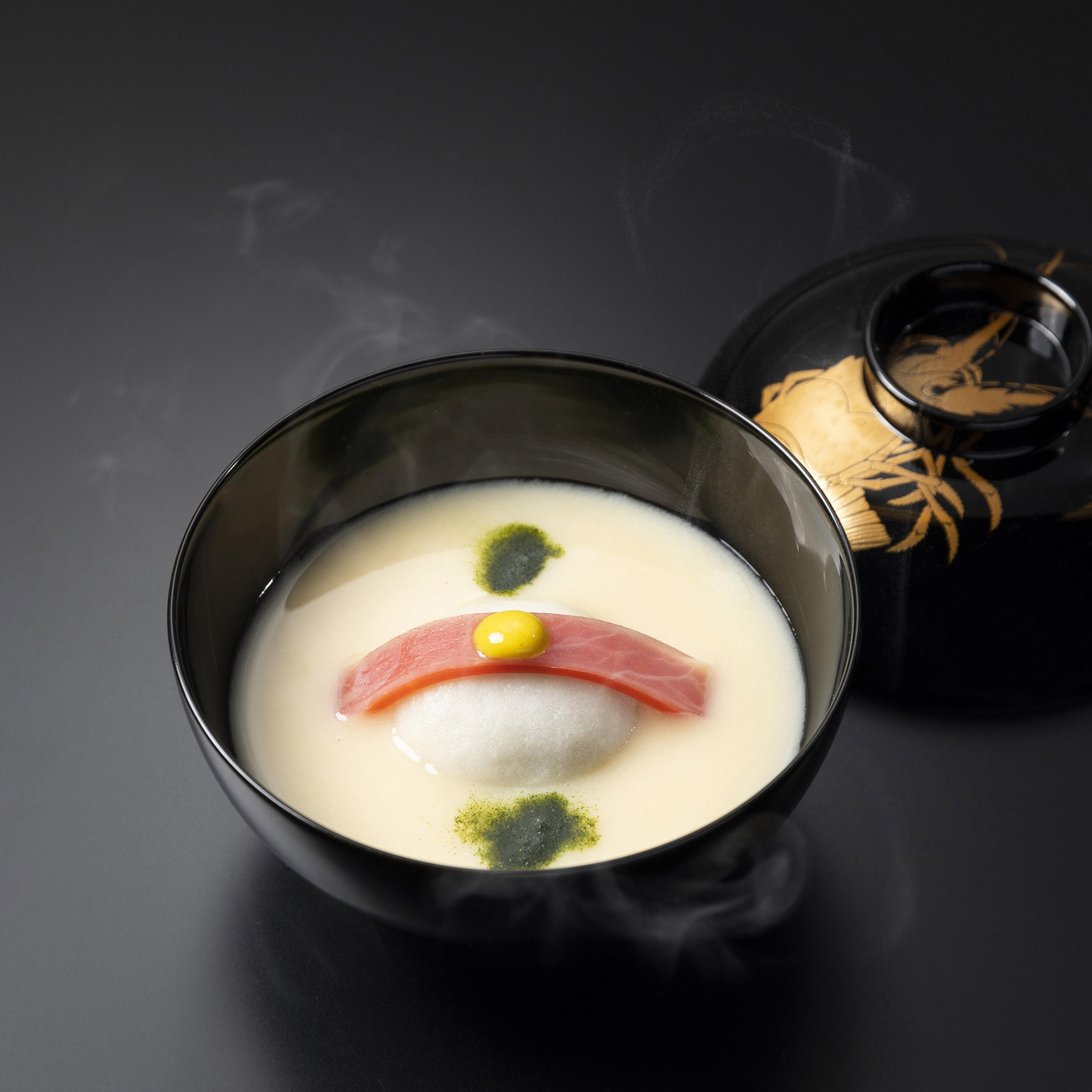 【香川高松】料亭二蝶 讃岐名物「あん餅雑煮」3袋セット【伍嘉亭】