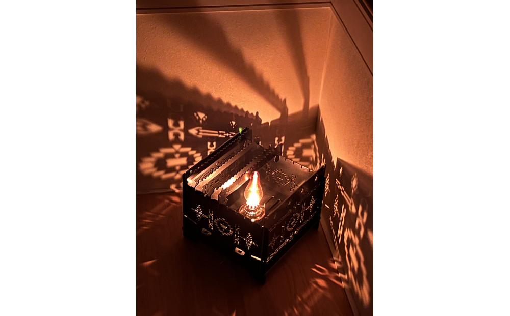 3WAY焚火BOXオルテガ柄 スタンダードセット