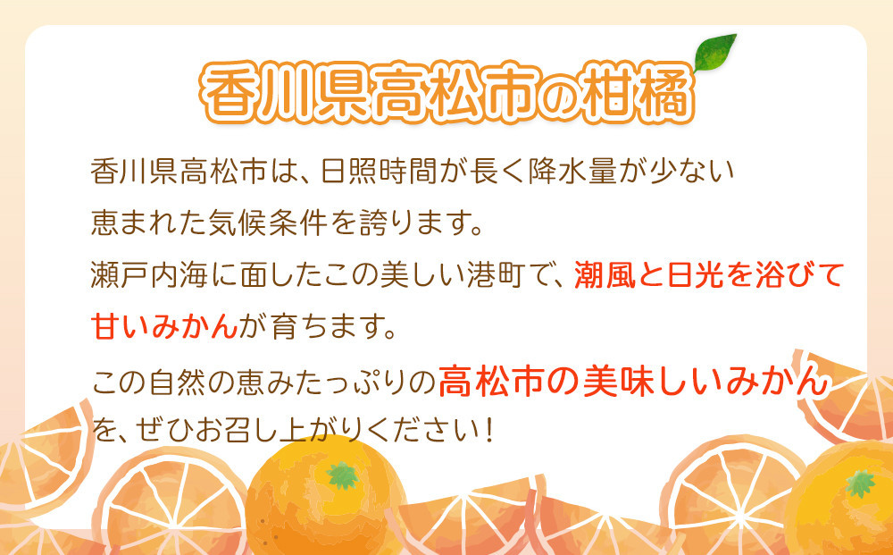 【先行予約】瀬戸内温州みかん　M～3Sサイズ　約10kg【2026年10月上旬～2027年1月下旬配送】
