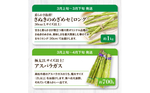「香川県オリジナル品種さぬきのめざめ」と人気の果物 定期便O