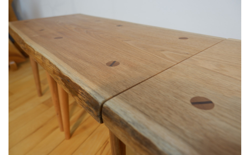 ３連スツール（胡桃）