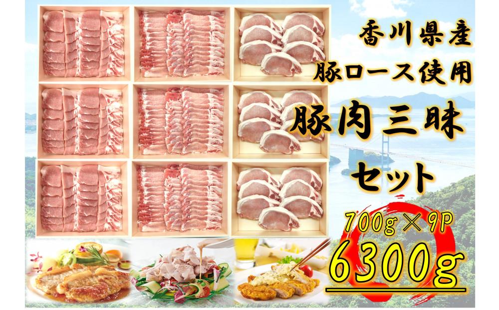 香川県産　豚肉三昧セット6300g