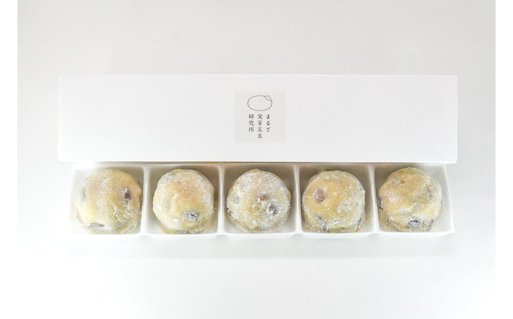 焙煎玄米の塩豆大福（5個入り）