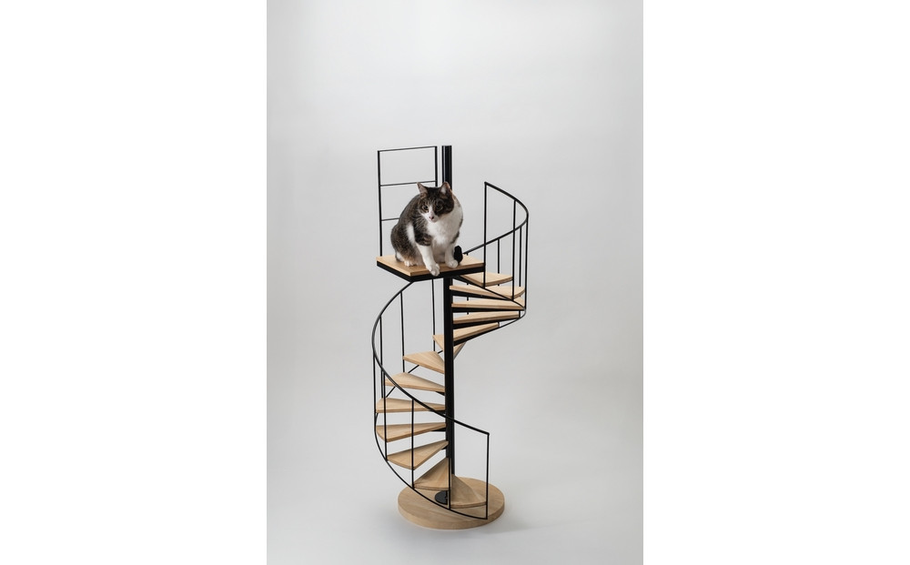 槙塚鉄工所 La.旋 -猫-（黒）