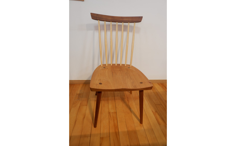 スポークチェア（胡桃×ウォールナット）