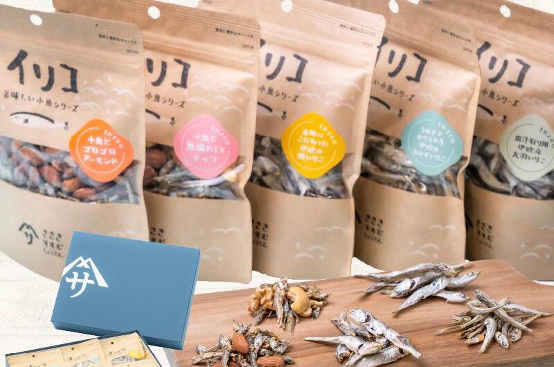 伊吹いりこの美味しい小魚シリーズ 選べる2個セット