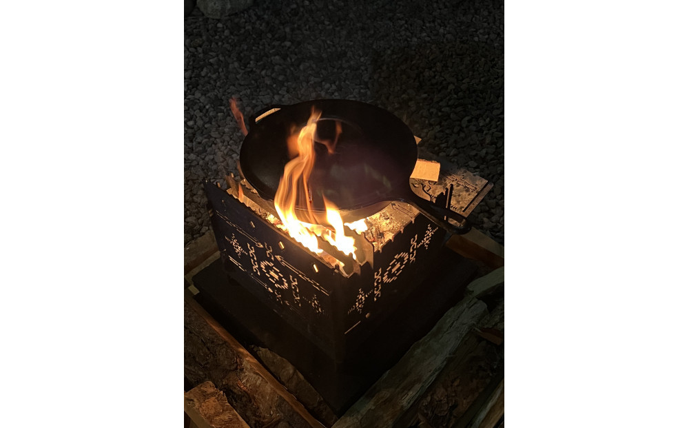 3WAY焚火BOXオルテガ柄 スタンダードセット