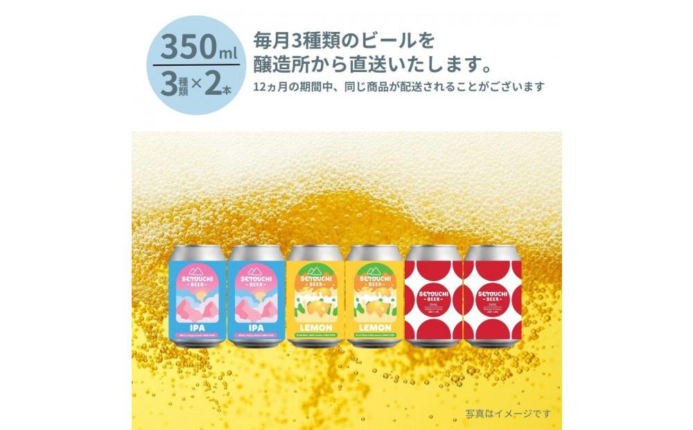 【定期便】クラフトビール定期便 毎月6缶 12ヵ月