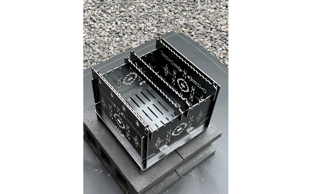 3WAY焚火BOXオルテガ柄 スタンダードセット