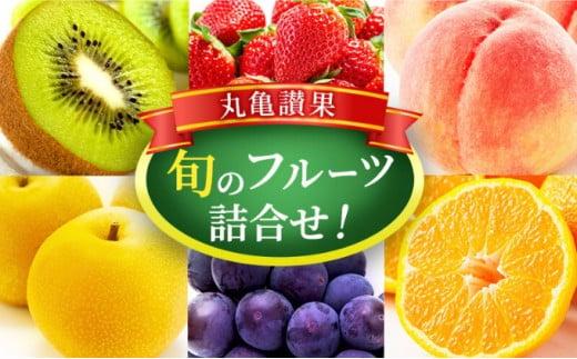 【丸亀讃果】【定期便 2ヶ月】今が旬の厳選果実 詰め合わせ  旬のフルーツ 食べ比べ いちご みかん デコポン びわ 桃 梨 ぶどう 柿 キウイ 柑橘 柑橘類 果物 デザート おやつ 旬 産地直送 旬の果物 旬のフルーツ フルーツギフト フルーツ定期 フルーツ定期便 果物定期 果物定期便 人気果物 人気フルーツ 香川 丸亀お取り寄せ 冷蔵 冷蔵配送 定期 2回
