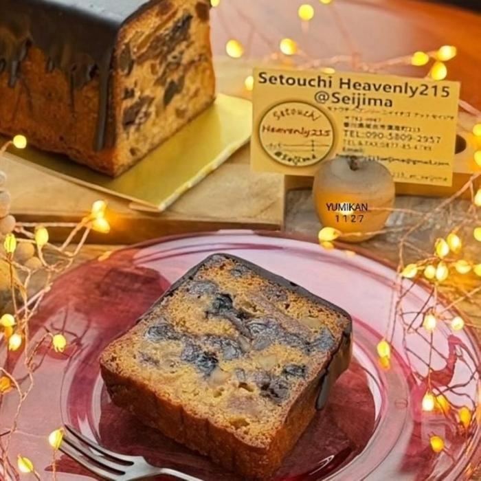 【母の日ギフト】ヘブンリーフルーツケーキ 1本