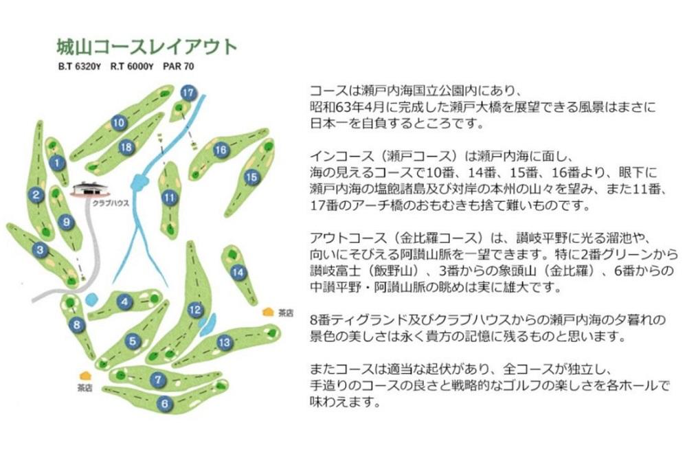 高松カントリー倶楽部　土日祝日プレー券
