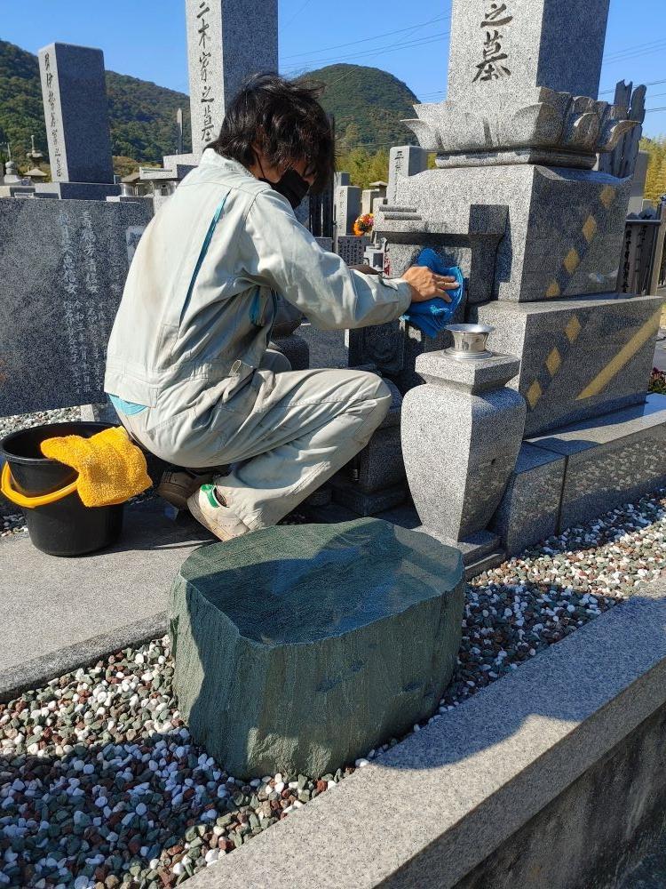 かけはしの墓守＜お墓の清掃＞