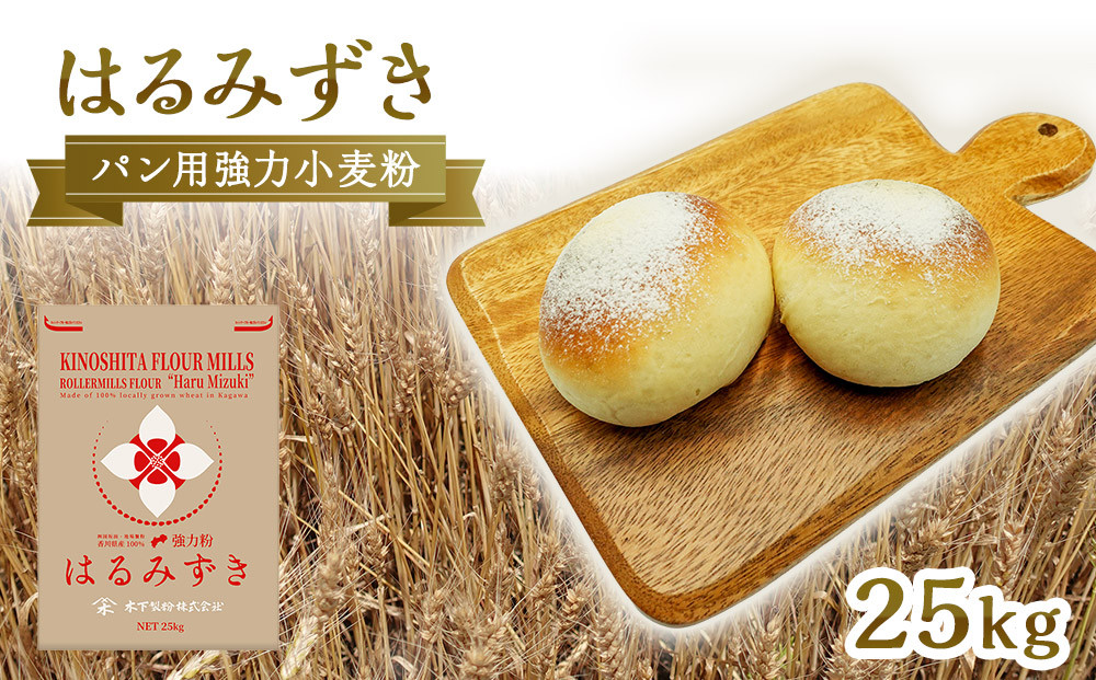 パン用 強力小麦粉「はるみずき」25kg