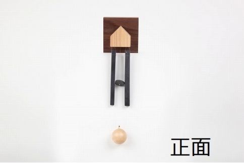 癒しの音色で開運！ サヌカイト ドアチャイムhome×1個