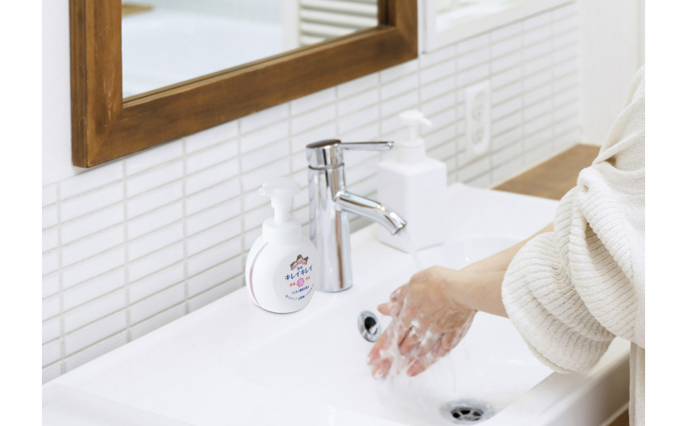 キレイキレイ Fセット（薬用泡ハンドソープ 詰替用 200ml × 6パック）　【キレイキレイ きれいきれい 殺菌 予防 石鹸 人気 日用品 シトラスフルーティ 200ml 泡ハンドソープ 詰替え 薬用】