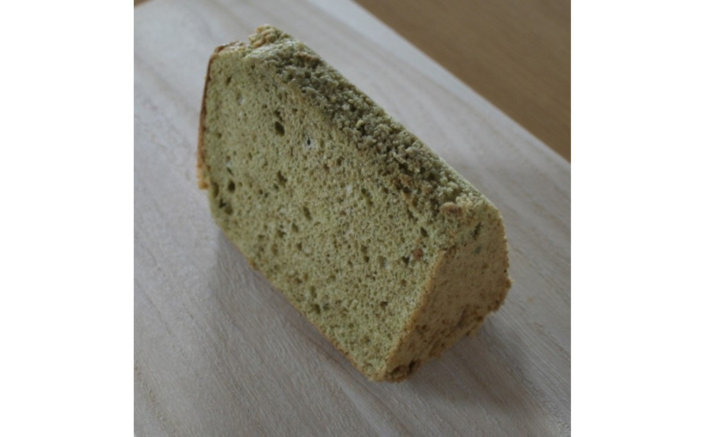 【Cafe悠花】カットシフォンケーキ　抹茶　6個セット