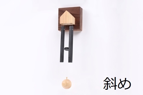 癒しの音色で開運！ サヌカイト ドアチャイムhome×1個