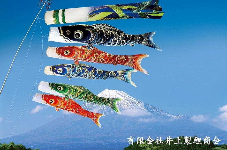 宝碧鯉　鯉のぼり1.5ｍセット