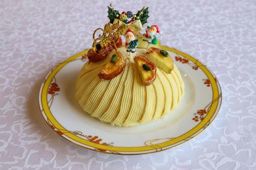 【卵・乳製品・小麦不使用！】LE PAYSAN　こだわりのクリスマスケーキ（さつま芋のモンブラン）