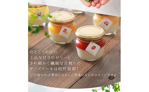 もりん 彩果の恵み 生チーズケーキ6個詰め合わせ