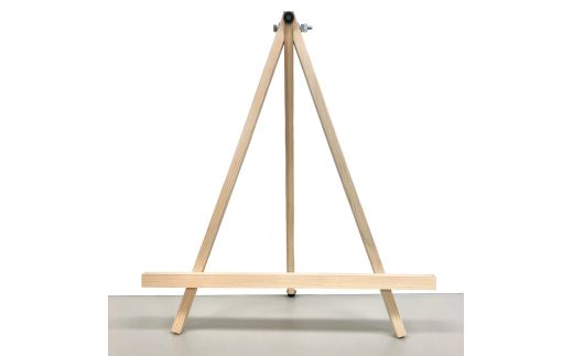 黒板｢ほんとに黒い黒板｣木製イーゼル付き