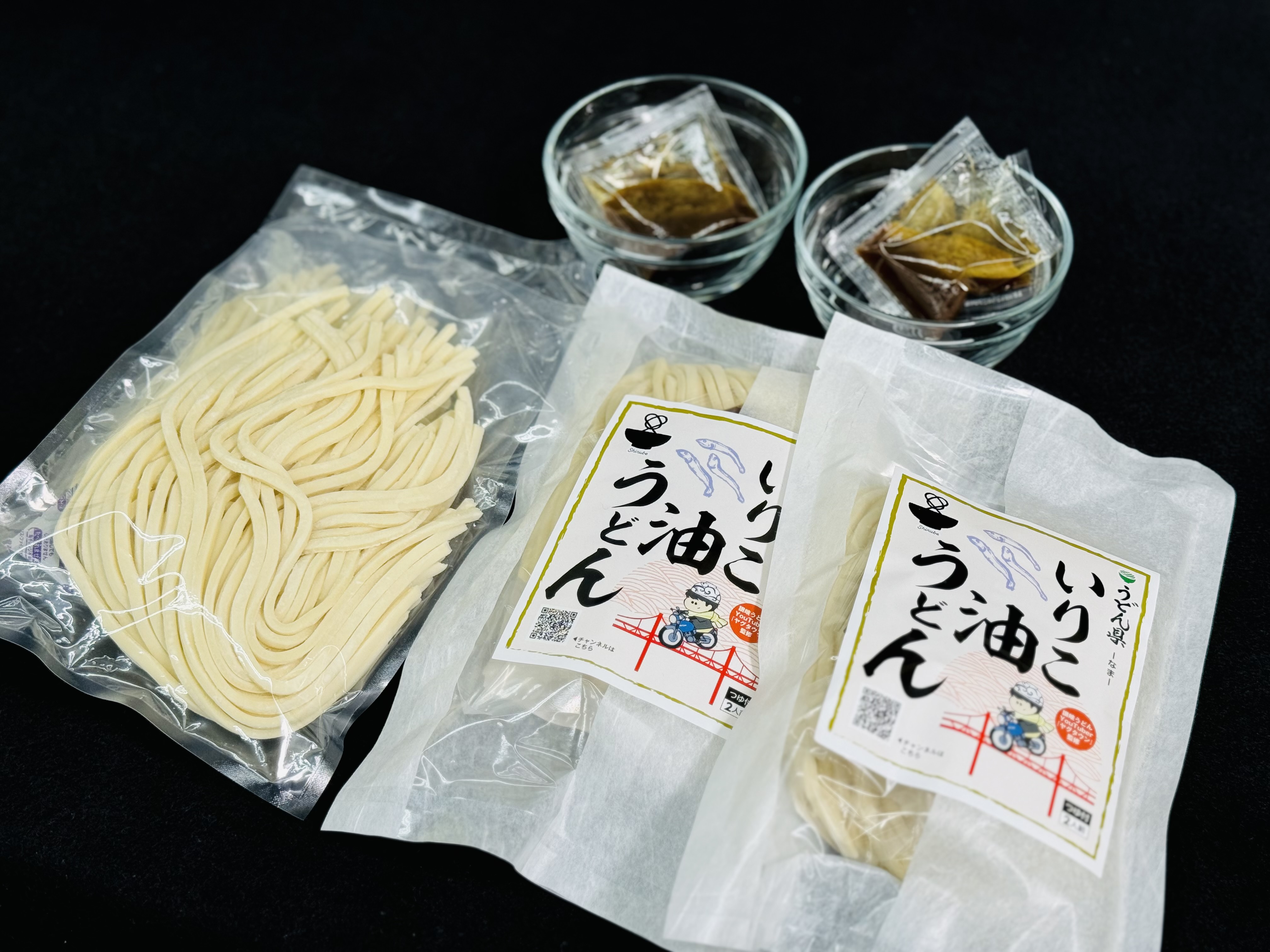 讃岐うどんYouTuberヤグタウン監修‼いりこ油うどん(2食入×5袋）