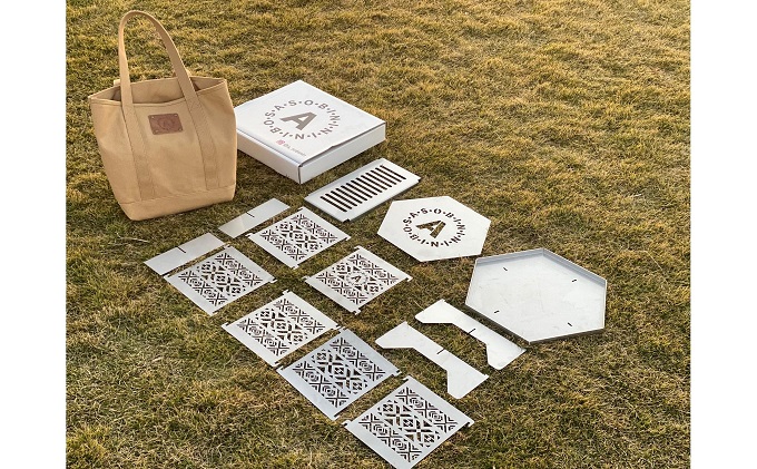 焚き火台【火Docks】ステンレス 雑貨 日用品 工芸品 焚火台 キャンプ用品 