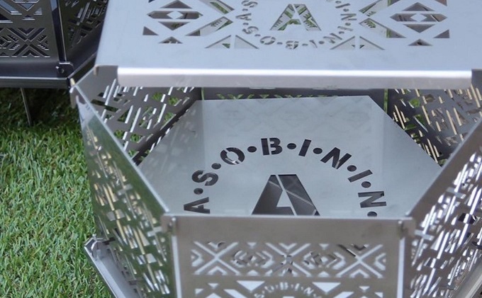 焚き火台【火Docks】ステンレス 雑貨 日用品 工芸品 焚火台 キャンプ用品 