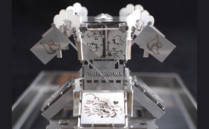 ALLステンレス太鼓台 装飾品 民芸品 工芸品 伝統技術