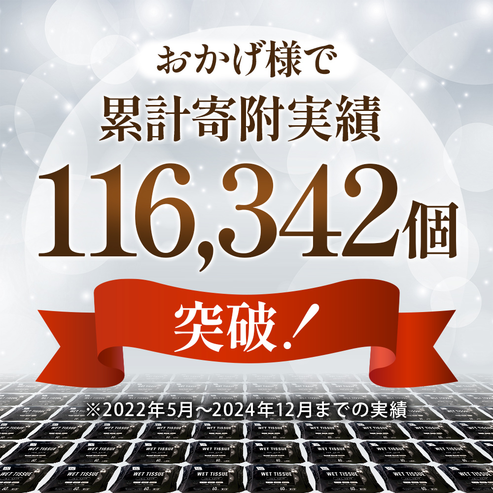 99.9％ 除菌ウエットティッシュ 60枚入8個セット（480枚）