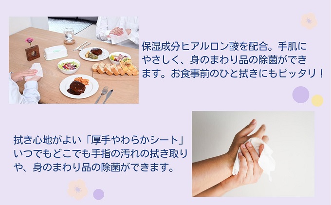 シルコット ウェットティッシュ アルコール除菌詰替（40枚×8P）×12袋 日用品 手拭き 外出時 お出かけ時 食事前 手肌にやさしい 保湿成分配合 厚手 やわらか しっかり除菌 