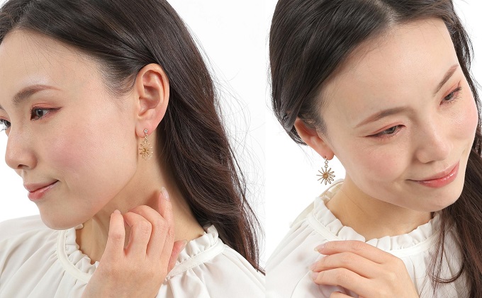 和の伝承 水引ピアス・金 お祝い ギフト アクセサリー ファッション ゴールド 