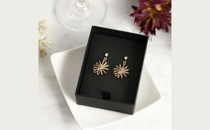 和の伝承 水引ピアス・金 お祝い ギフト アクセサリー ファッション ゴールド 