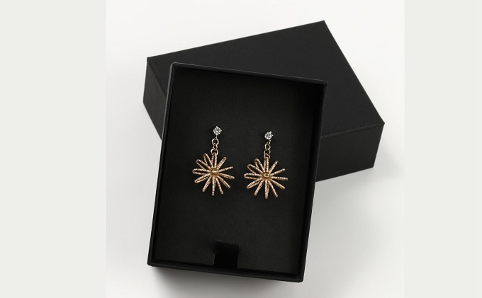 和の伝承 水引ピアス・金 お祝い ギフト アクセサリー ファッション ゴールド 