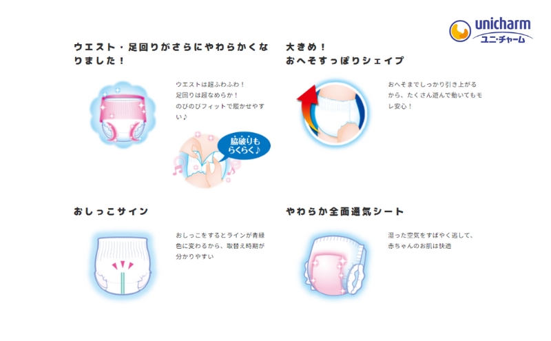 おむつ マミーポコ パンツ L ドラえもん 42枚×4（168枚） 日用品 ベビー 赤ちゃん ユニ・チャーム ユニチャーム 消耗品 紙おむつ トイレ用品 赤ちゃん用品 ベビー用品 