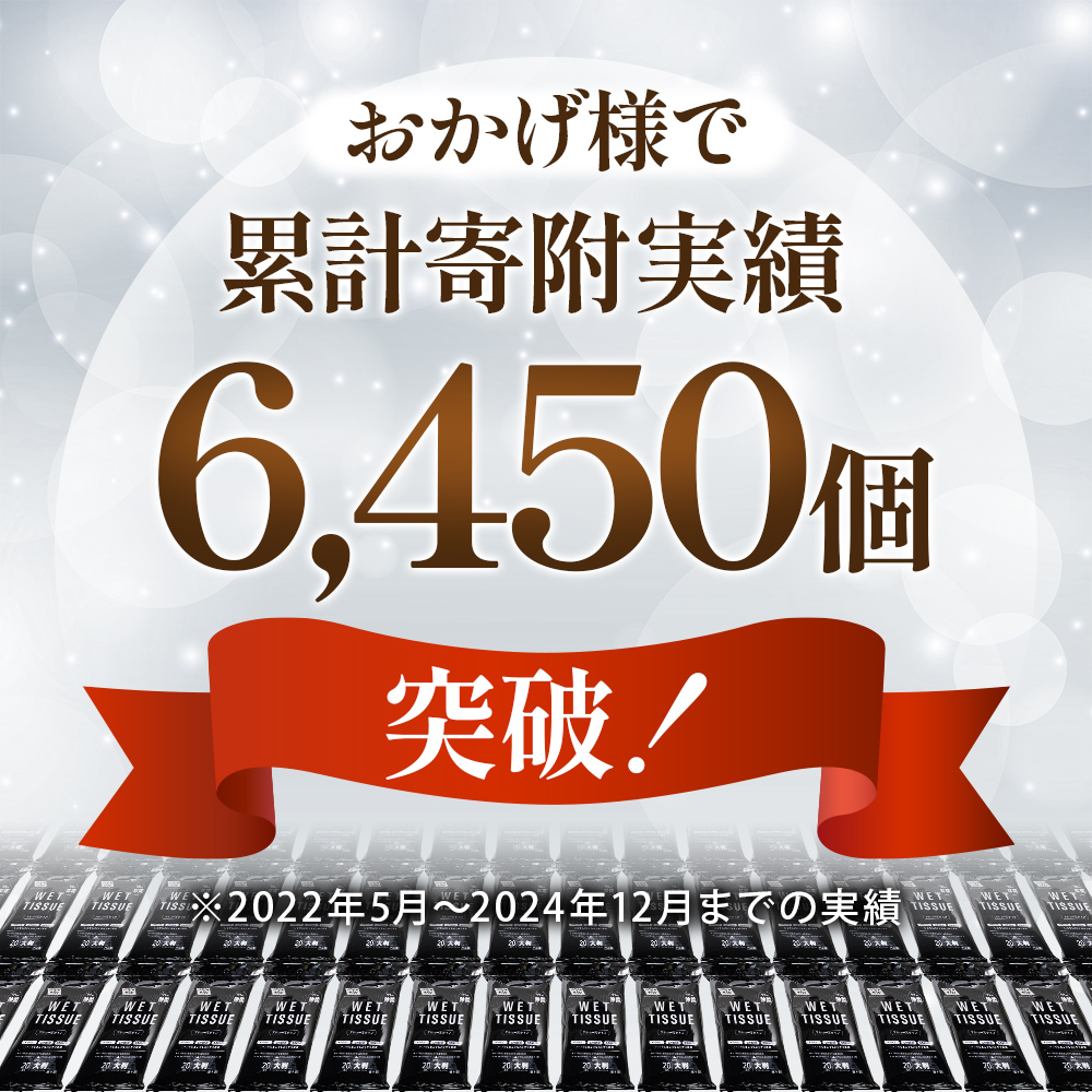 【99.9％ 除菌】大判ウエットティッシュ（アルコールタイプ）20枚入り×25個セット（500枚）
