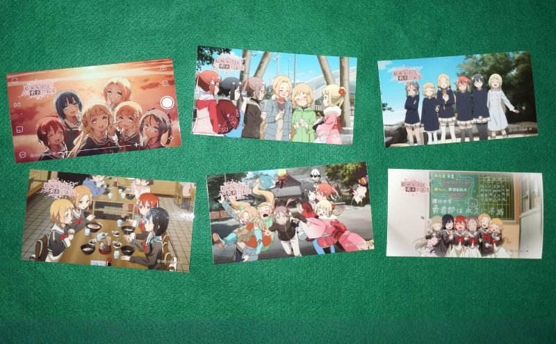 アニメ「結城友奈は勇者である」 公式グッズ 「まちあるきステッカー6種」