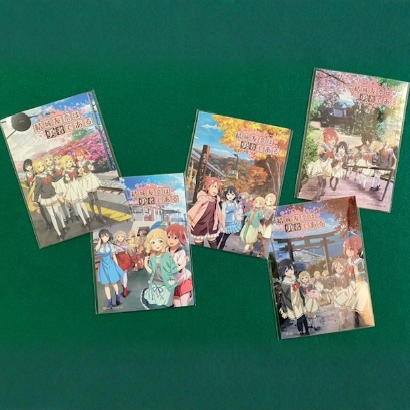 アニメ「結城友奈は勇者である」 公式グッズ 「勇者部観音寺ステッカー5種」