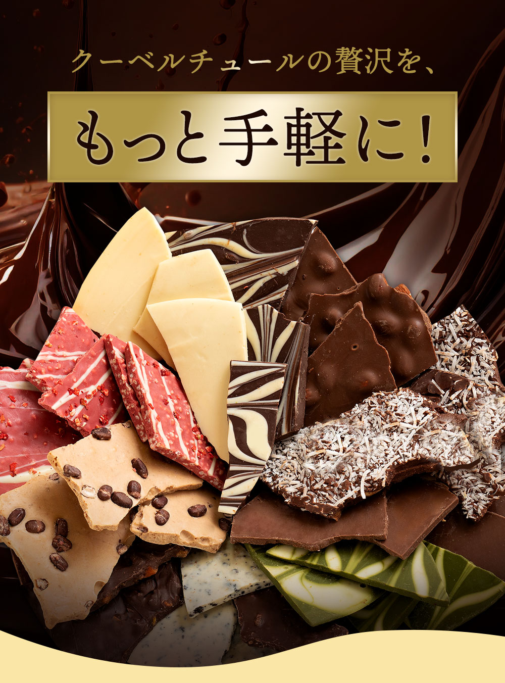 MH140-0021-550_割れチョコ クベ之助とチュル太山盛りChocolateBrothers GoGO！パック 550g×2